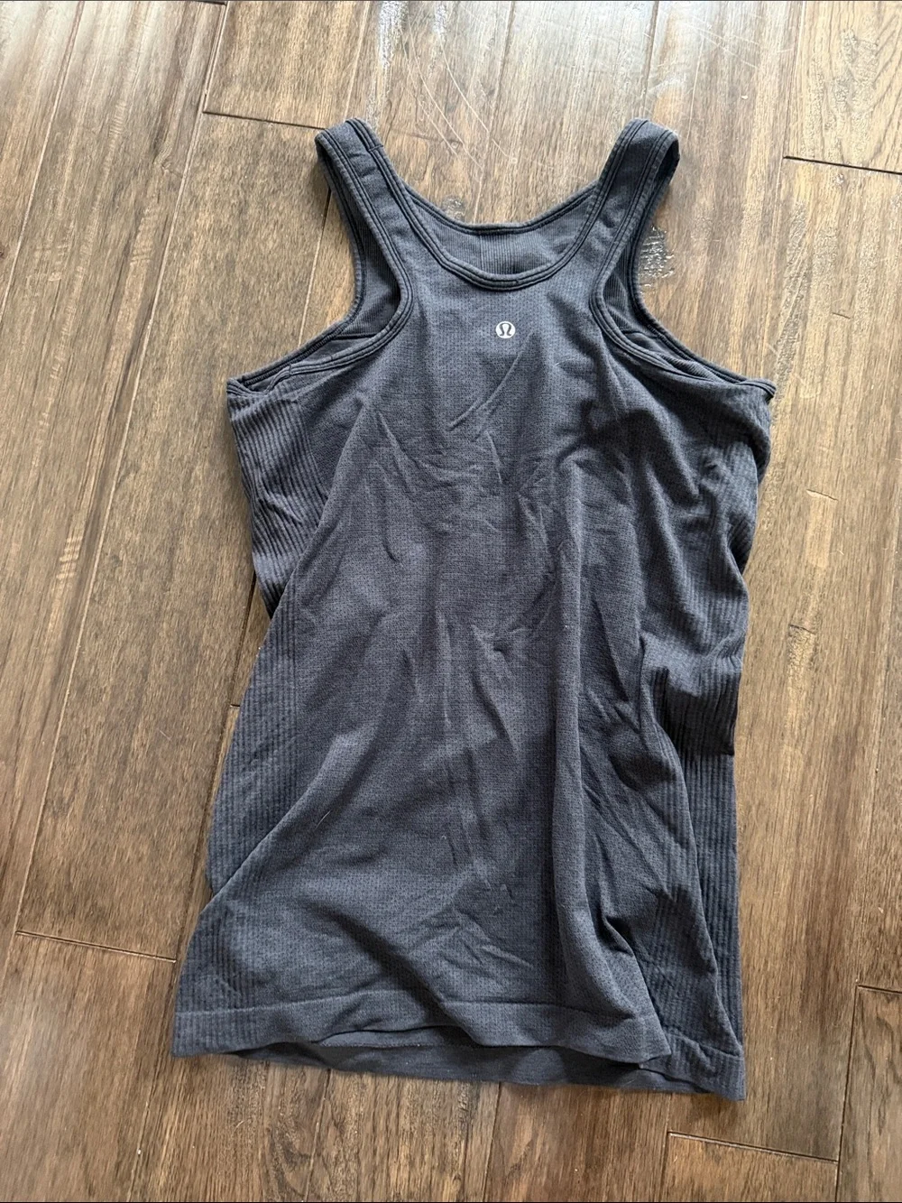 Vintage Lululemon athletica Black Ribbed Tank